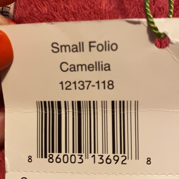 Vera Bradley Small Folio Camellia - Picture 5 of 5